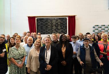 NCGM garden wall unveiling